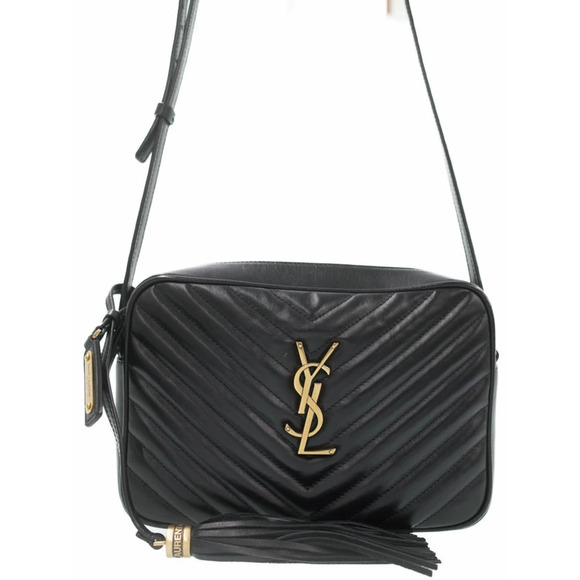 Saint Laurent Handbags - SAINT LAURENT Paris Fringe Saint Paris Lou Camera Bag Quilted Shoulder